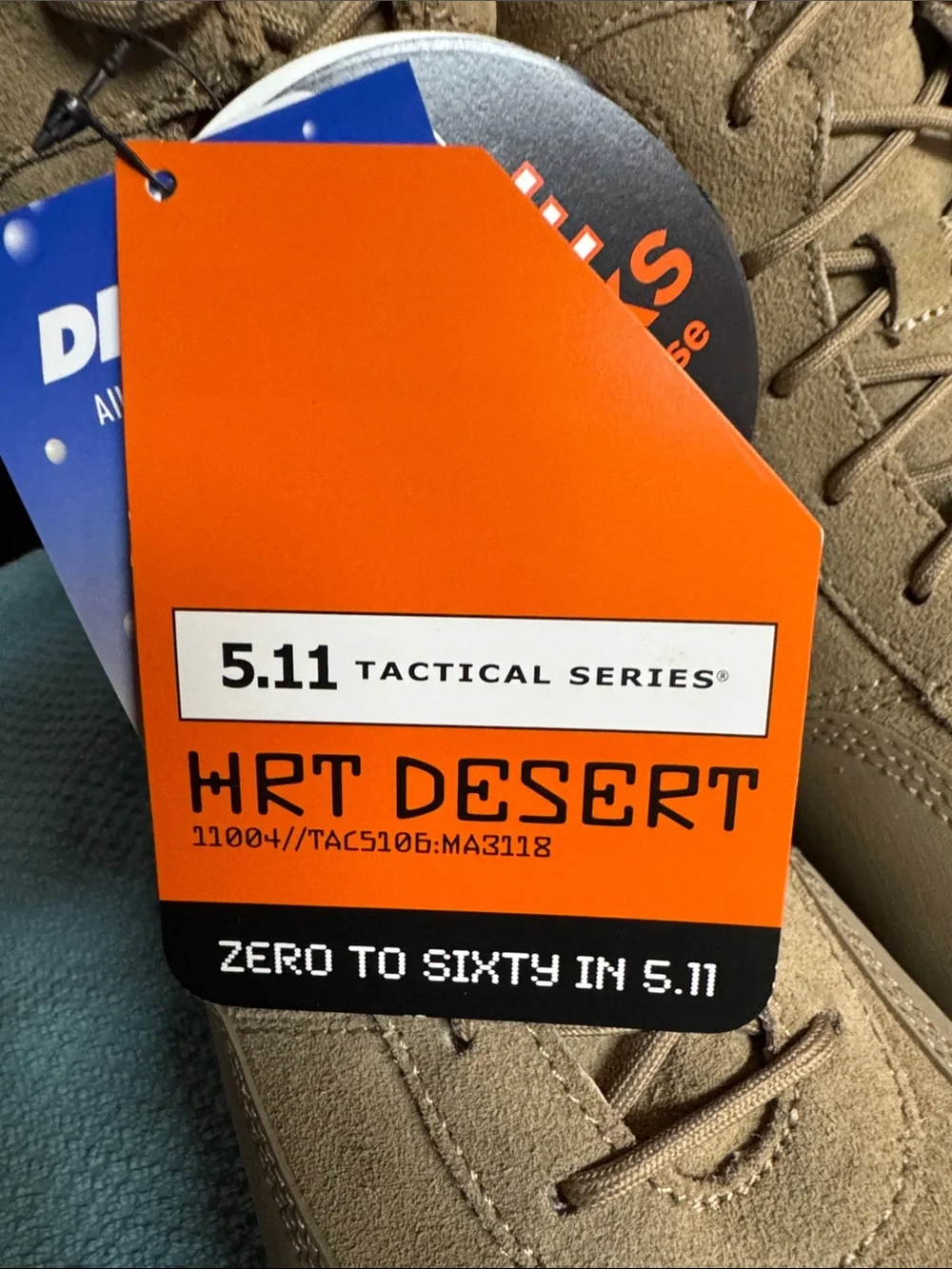 5.11 Tactical HRT Desert Boots - Tan Men’s Size 12 NEW WITH TAGS
